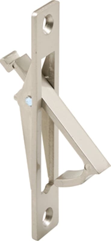 Prime-Line N 7274 Pocket Door Pull, 5/8 in W, 3-1/2 in D, 3/4 in H, Satin Nickel – image 1