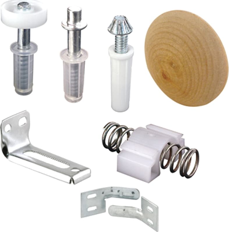 Prime-Line N 7283 Bi-Fold Door Repair Kit, Nylon/Steel, For: Top Tracks – image 1