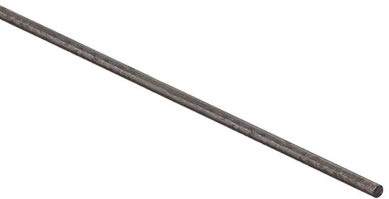 Stanley Hardware 4055BC Series N301-242 Rod, 1/8 in Dia, 36 in L, Steel, Plain – image 1