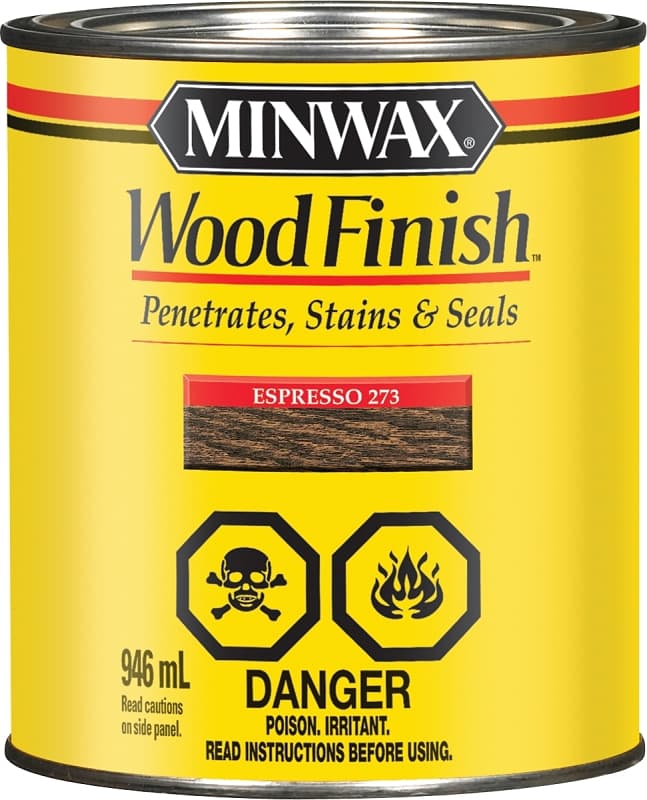 Minwax CM7005044 Wood Stain, Espresso, Liquid, 946 mL, Can – image 1