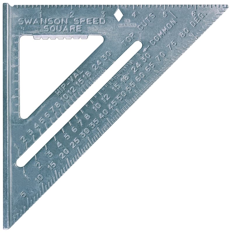 Swanson Speed Series T0101 Square, Aluminum, 7 in L, 7 in W – image 1