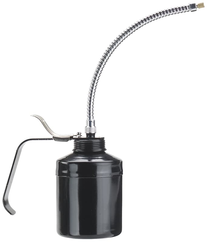 LubriMatic 50-337 Handheld Pump Oiler, 1 pt, 5-1/2 in H, Flexible Spout, Steel, Epoxy-Coated – image 1