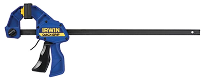 Irwin QUICK-GRIP 1964741 Bar Clamp/Spreader, 300 lb, 36 in Max Opening Size, 3-3/16 in D Throat, Steel Body – image 1