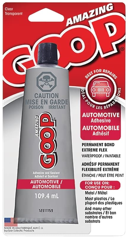 Amazing Goop 160035 Automotive Adhesive, Liquid, Clear, 109.4 mL, Tube – image 1
