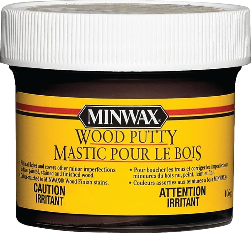 Minwax 13618 Wood Putty, Liquid, Ebony, 106 g Tub – image 1