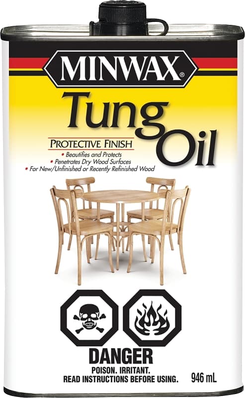 Minwax 78003 Tung Oil Finish, Clear, Liquid, 946 mL – image 1