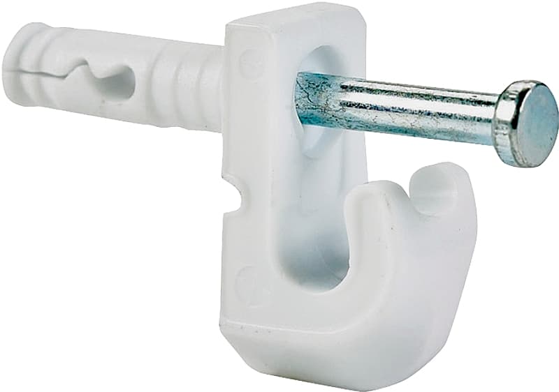 ClosetMaid 661000 Clip, Resin, White – image 1