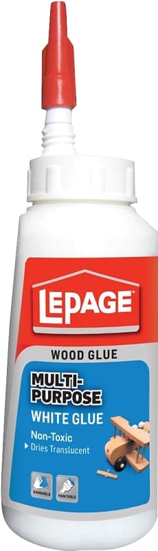LePage 442183 Multi-Purpose Glue, White, 400 mL Bottle – image 1