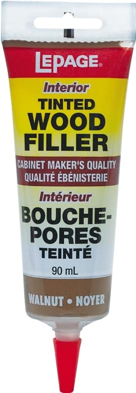 LePage 393937 Wood Filler, Paste, Walnut, 90 mL Tube – image 1