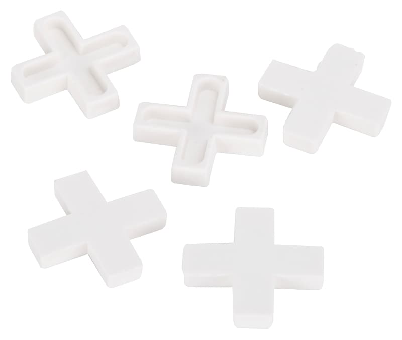 Vulcan MJ-T808083L Tile Spacer, 3/16 in Thick, Cross, Plastic – image 1