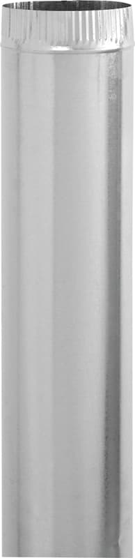 Imperial GV0385 Round Pipe, 6 in Dia, 30 in L, 30 Gauge, Steel – image 1
