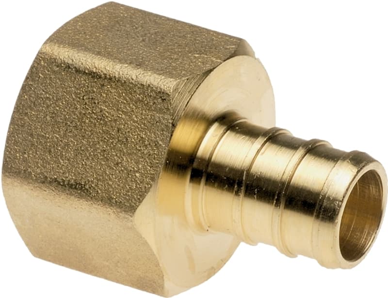 Apollo CPXFA1212 Pipe Adapter, 1/2 in, PEX x FPT, Brass – image 1