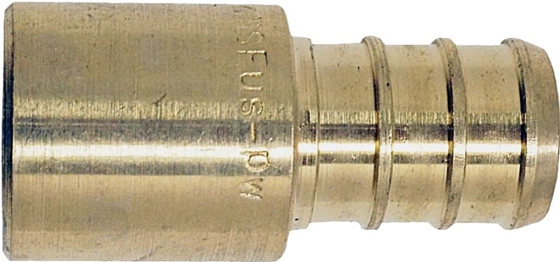 Apollo CPXMS1212 Pipe Adapter, 1/2 in, PEX x Male Solder, Brass – image 1