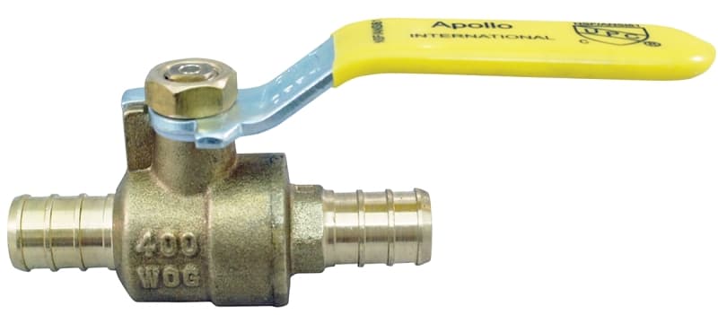 Apollo CPXV1212 Ball Valve, 1/2 x 1/2 in Connection, Crimp, Brass Body – image 1
