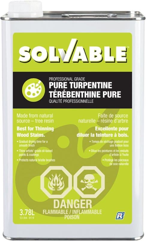 Recochem 13-304 Turpentine Thinner, 3.78 L Bottle – image 1