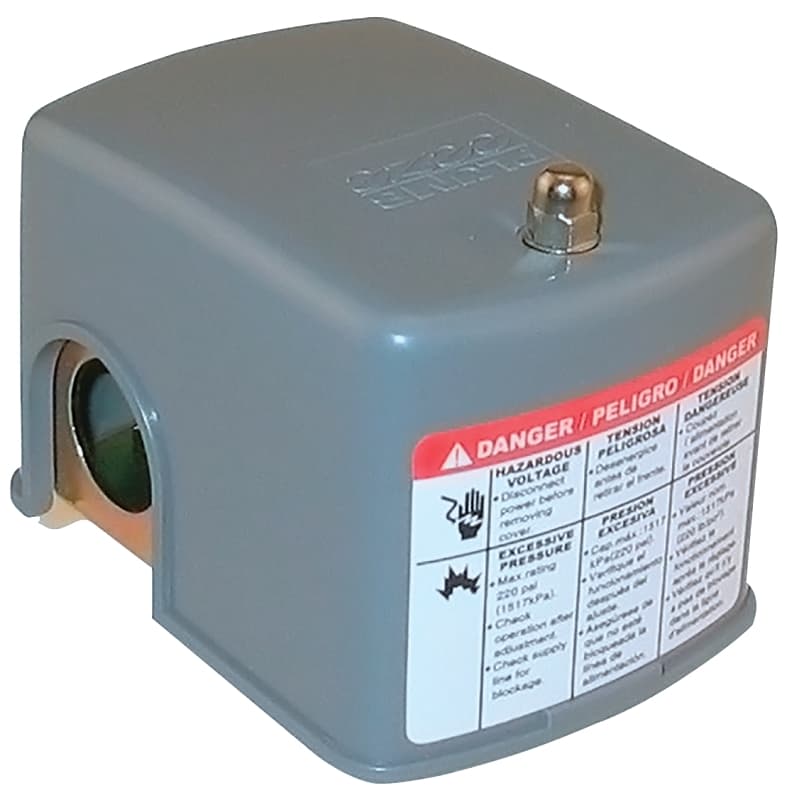 Boshart PE-PS2 Pressure Switch, 30 to 50 psi Working – image 1