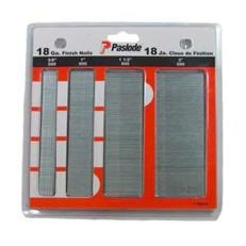 Paslode 118000 Brad Nail, 5/8 to 2 in L, Galvanized, Chisel Point – image 1