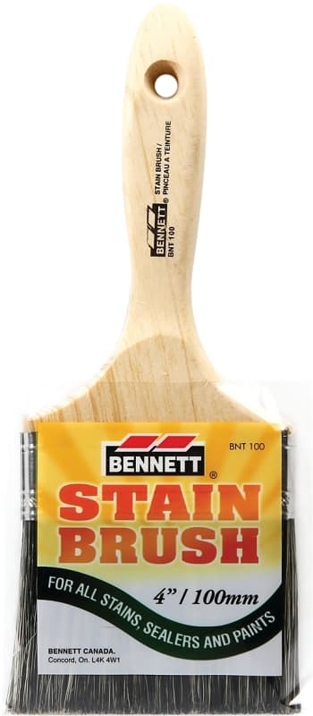 Bennett BNT 100 Paint Brush, 4 in W, Polyester Bristle – image 1