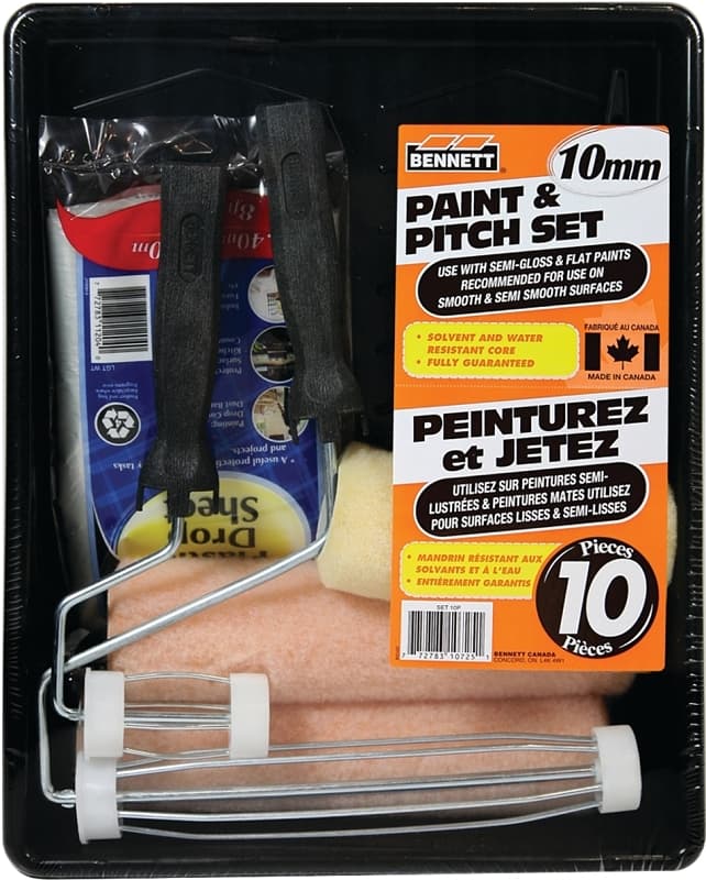 Bennett SET 10P Paint and Pitch Set, Semi-Smooth, Smooth Surface, 10-Piece – image 1