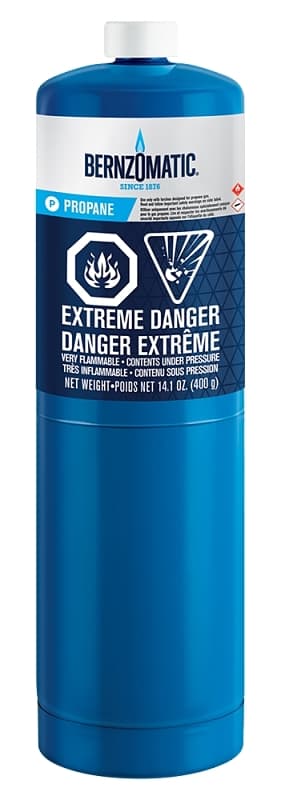 BernzOmatic 304184 Torch Cylinder, Propane, 14.1 oz – image 1