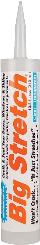 Sashco 10056 Adhesive Caulk, Clear, 310 mL – image 1