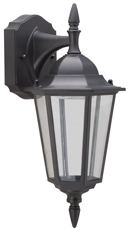 Boston Harbor 0024-WD-2PK Twin Pack Outdoor Lighting, 120 V, 6.7 W, LED Lamp, 300 Lumens, 3000 K Color Temp – image 1