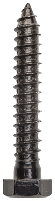 National Hardware V1863 Series N179-155 Lag Bolt, 1/2 in Thread, Steel, Powder-Coated – image 1