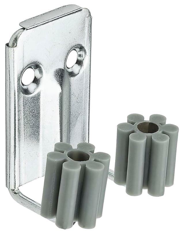 National Hardware V2214 N112-018 Broom Clip, 5 lb, Screw Mounting, Steel, Zinc – image 1