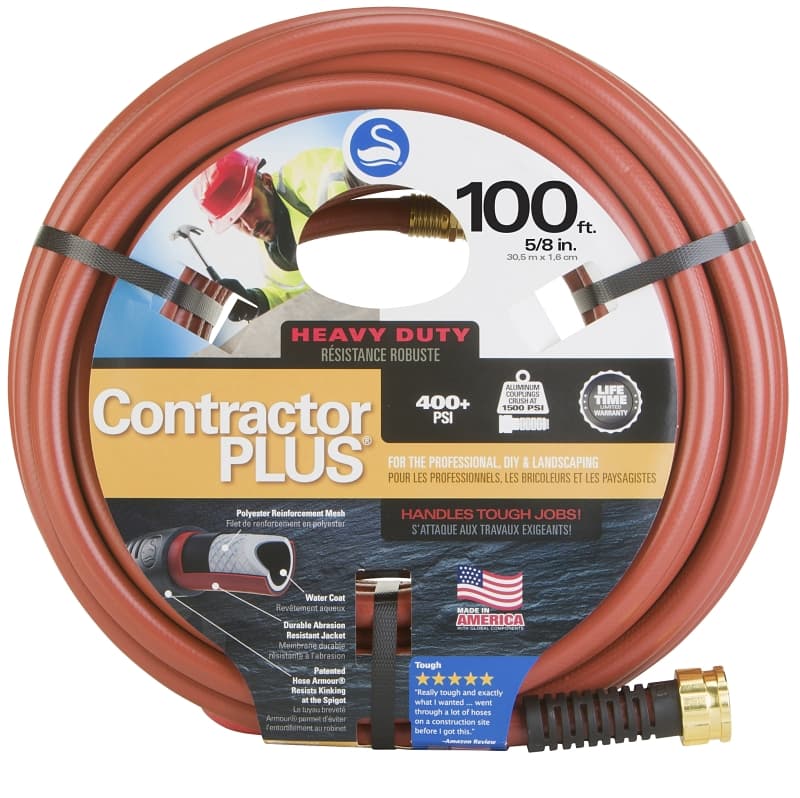 Swan SNCG58100 Garden Hose, 100 ft L, Vinyl – image 1
