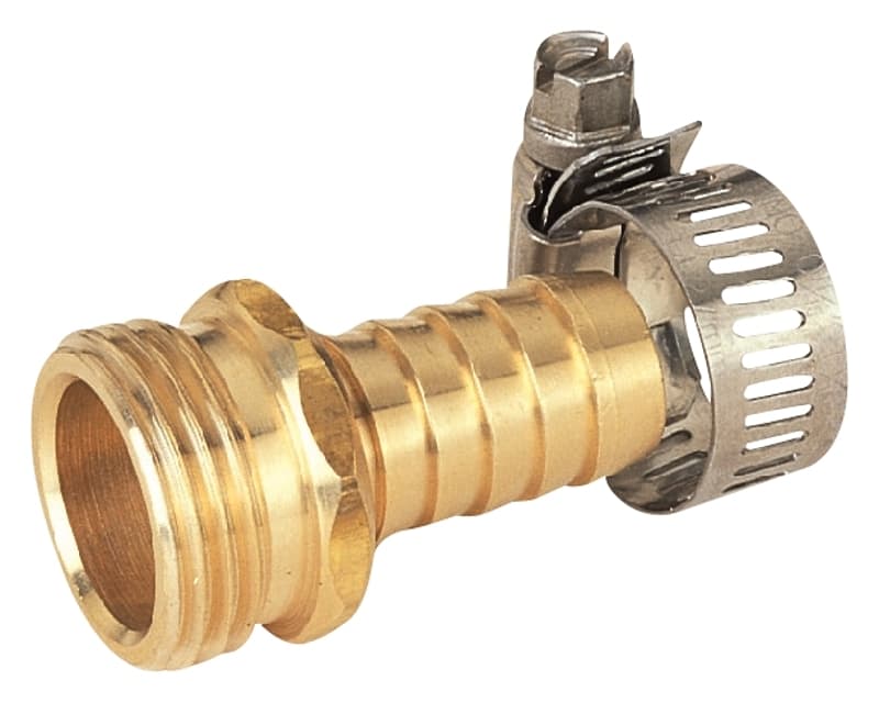 Landscapers Select GB958M3L Hose Coupling, 5/8 to 3/4 in, Male, Brass – image 1