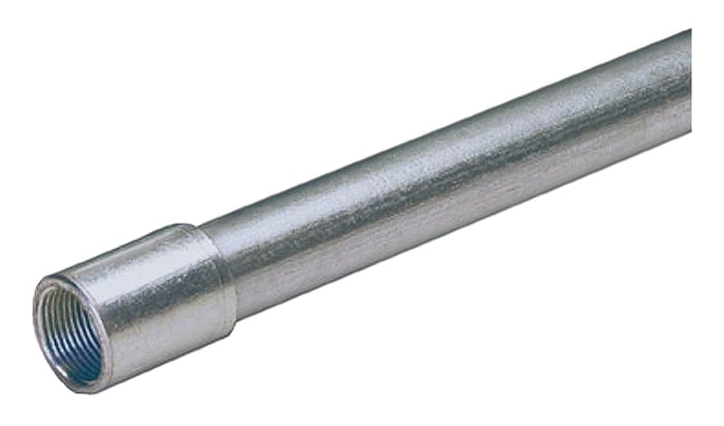 Columbia-MBF 734626 Conduit, 1/2 in, 10 ft L, Steel, Galvanized – image 1