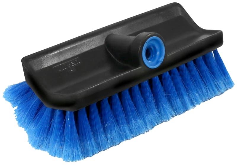 Unger 975820 Multi-Angle Wash Brush, 10 in W Brush, Plastic, Does not include Plastic Handle – image 1