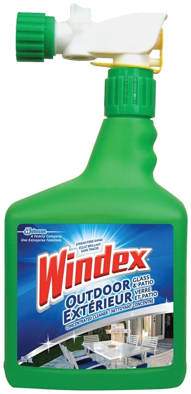 Windex 90813 Glass Cleaner, 950 mL Bottle, Liquid, Blue – image 1