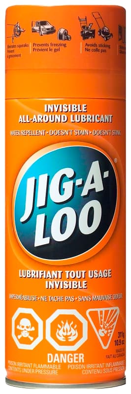 Jig-A-Loo JIG-1601 Lubricant Aerosol Can, Aerosol Can, Liquid – image 1