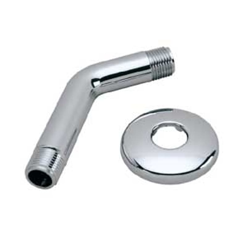 Moen M-Line Series M1711 Shower Arm and Flange, Plastic, Chrome – image 1