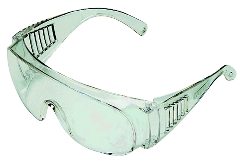 Safety Works 817691 Over-the-Glass Safety Glasses, Clear Frame – image 1