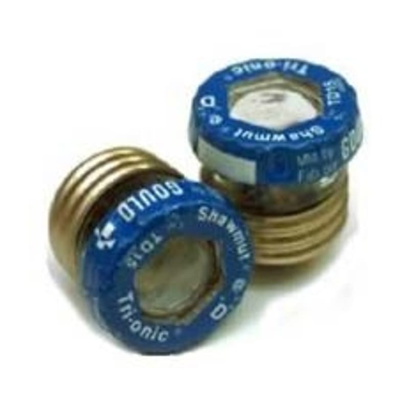 Leviton 00965-741 Plug Fuse, 30 A, 125 V, Glass Body, D – image 1