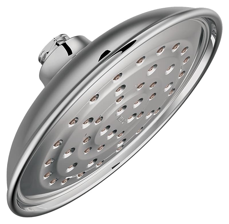 Moen Vitalize Series 21007K Rainshower Head, 2.5 gpm, Chrome, 7 in Dia – image 1
