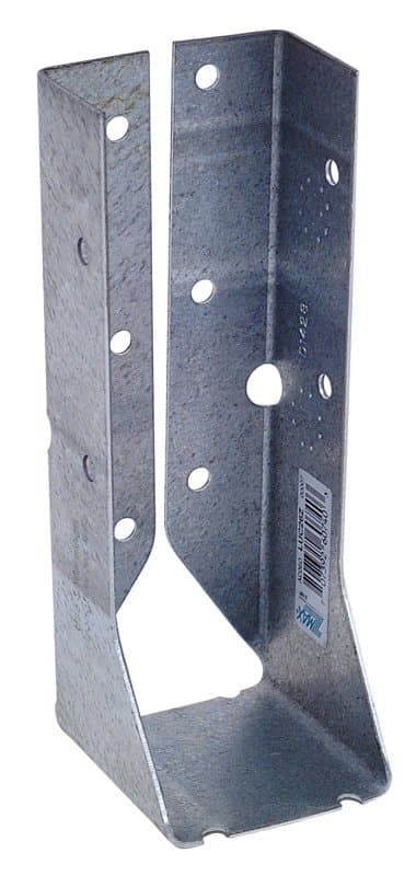 Simpson Strong-Tie LUC LUC26Z Joist Hanger, 4-3/4 in H, 1-3/4 in D, 1-9/16 in W, 2 x 6 in, Steel, ZMAX – image 1