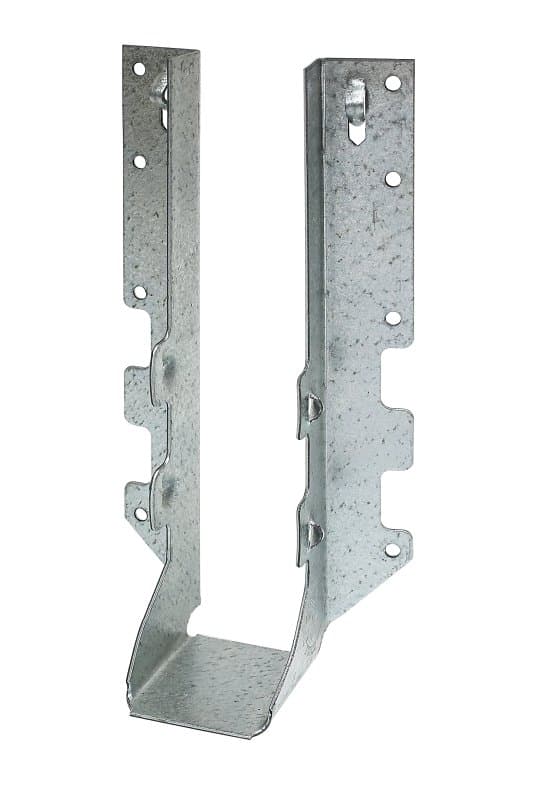 Simpson Strong-Tie LUS LUS210Z Joist Hanger, 7-13/16 in H, 1-3/4 in D, 1-9/16 in W, Steel, ZMAX, Face Mounting – image 1