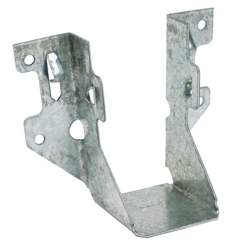 Simpson Strong-Tie LUS LUS24Z Joist Hanger, 3-1/8 in H, 1-3/4 in D, 1-9/16 in W, Steel, ZMAX, Face Mounting – image 1