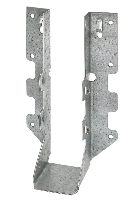 Simpson Strong-Tie LUS LUS28Z Joist Hanger, 6-5/8 in H, 1-3/4 in D, 1-9/16 in W, 2 x 8 in, Steel, ZMAX – image 1