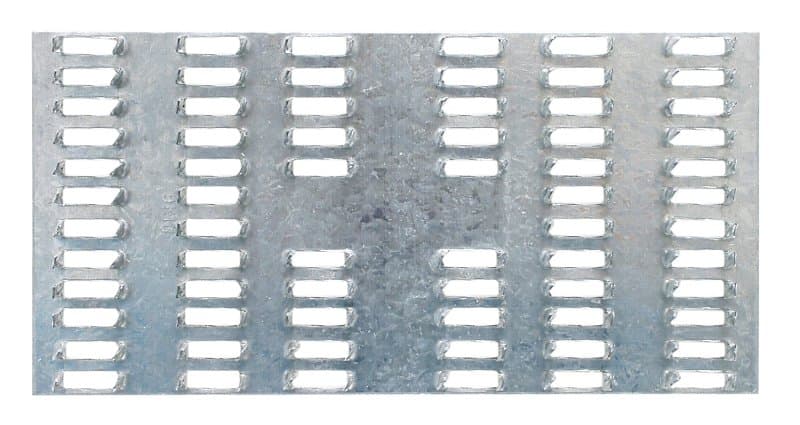 Simpson Strong-Tie MP MP36 Mending Plate, 6 in L, 3 in W, 20 ga Gauge, Steel, Galvanized – image 1
