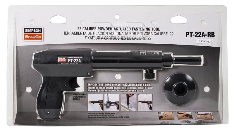 Simpson Strong-Tie PT-22A PT-22A-RB Power Hammer, 0.22 Caliber Drilling – image 1