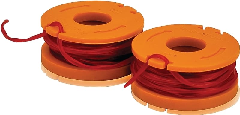 Worx WA0004.15/M1 Trimmer Line, 0.065 in Dia, 10 ft L, Synthetic Co-Polymer Nylon Resin, Orange – image 1
