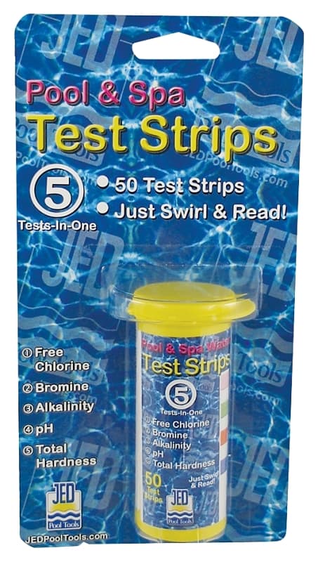 Jed Pool Tools 00-490 Pool Test Kit Refill, 4-Way – image 1