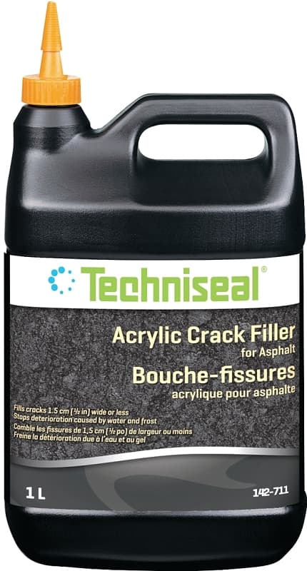 Techniseal 142-711 Acrylic Crack Filler, Black, 1 L – image 1