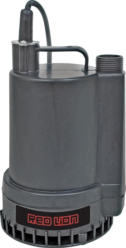 Red Lion RL-MP16 Submersible Utility Pump, 1-Phase, 2 A, 115 V, 0.166 hp, 1 in Outlet, 26 ft Max Head, 1300 gph – image 1