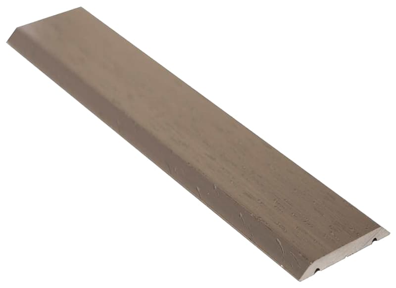 Shur-Trim FA1142HTI06 Seam Binder, 6 in L, 1-1/4 in W, Flat Surface, Aluminum, Titanium – image 1