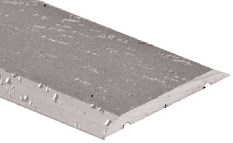 Shur-Trim FA1344HSI03 Seam Binder, 3 ft L, 1 in W, Aluminum, Hammered Silver – image 1